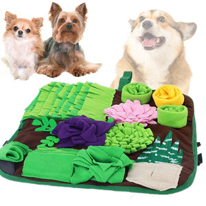 Tapis de reniflement pour chien Tapis de puzzle interactif à alimentation lente pour lapins chats Soulagement du stress Odeur Formation Tapis olfactif Pet Snuffle Pad - Product Image 1
