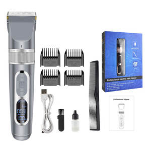 Tondeuse à cheveux électrique pour hommes et enfants, appareil de coiffure à air, sans fil - Product Image 2