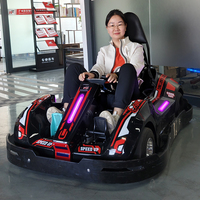 Meilleure qualité de voiture kart électrique télécommandée pour enfants au centre de divertissement familial