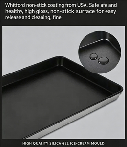 Bandeja de Horno Rectangular de Aluminio Antiadherente Resistente a Altas Temperaturas de 60×40cm para Panadería Comercial - Product Image 3