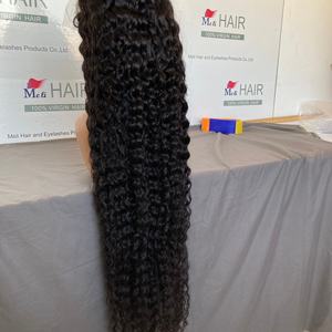 วิกผมบราซิลแบบหยิกยาว 30-40 นิ้ว วิกผมยาว 36 นิ้ว ความหนาแน่น 180% ผมแท้ 100% สำหรับติดลูกไม้ จัดส่งด่วน FedEx - Product Image 3