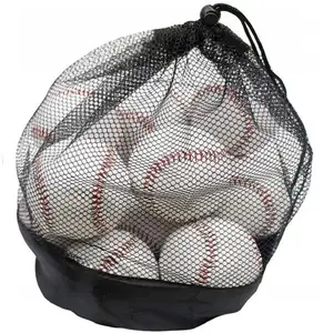 12 חבילה סטנדרטי גודל נוער/מבוגרים Baseballs לא מסומן & עור מכוסה אימון כדור