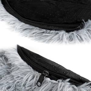 2021 Xl Milieuvriendelijk Kalmerende Knuffelaar Nepbont Hondenbed Verwijderbaar Wasbaar Anti-Angst Donut Kat Pluche Reisvriendelijk - Product Image 3