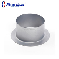 NOUVEAU Raccord de tuyauterie à collier pour salle de bain moderne en acier inoxydable avec couche galvanisée de 0,5 mm, pour systèmes HVACR ILR