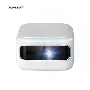 Topleo T6投影仪屏幕智能手机1080p高清电影投影仪便携式视频4k安卓投影仪