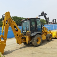 Günstiger Gebrauchter Cat 420F Traktor-Baggerlader Modell 2018 1,5m³ Schaufelkapazität BV-Zertifizierter Motor & Pumpe