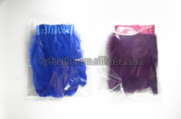 Frange en plumes d'oie de 15-20 cm, faite à la main, pour tissu, robe, costume de carnaval, chapeau, accessoire de fête, décoration intérieure