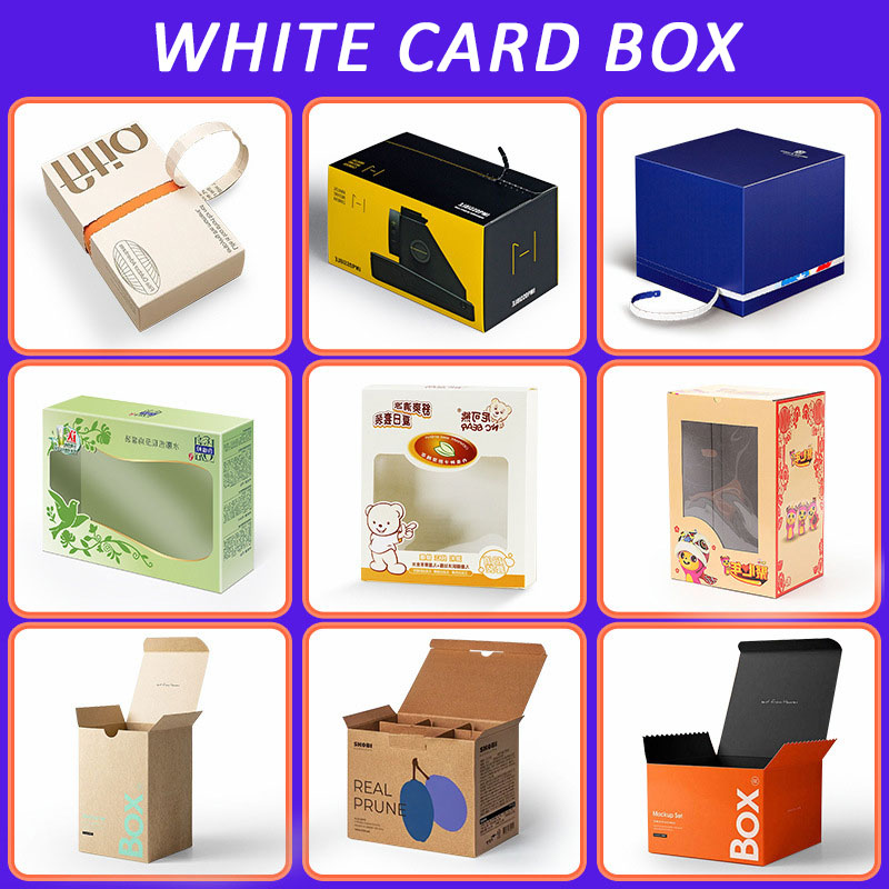 Caja de color impresa