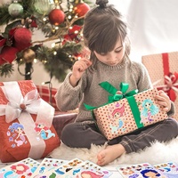 Autocollants de puzzle DIY pour enfants, imprimés colorés, pour créer des visages, réutilisables, jeu de puzzle de changement de visage