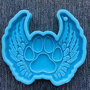 Moules de coulée en résine faits à la main pour bricolage ornements décoratifs Ins Style Silicone bricolage patte de chien porte-clés ornements moule 3024 + 3531 + 3052 - Product Image 4