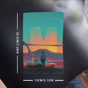 Hermoso cuaderno A6 hecho a mano, imprescindible para estudiantes de máster, perfecto para investigación de laboratorio y registros de experimentos con Man Car - Product Image 6