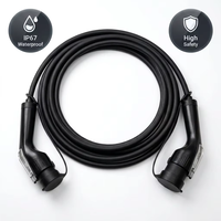 Câble adaptateur EV avec puce de communication intégrée, rallonge Type2 vers Type2, Type2 vers GBT, connexion stable, sans déconnexion