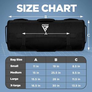 Échantillon gratuit - Sac de sable de fitness 150/100/50 LB avec deux poignées - Sacs de sable de musculation robustes pour l'entraînement et le fitness - Product Image 3