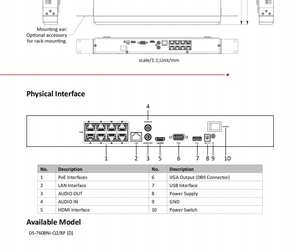 Hik 4K PoE <span class=keywords><strong>NVR</strong></span> <span class=keywords><strong>DS</strong></span>-7608NI-<span class=keywords><strong>Q2</strong></span>/8 P 8MP 8 canaux Poe enregistreur vidéo réseau avec 2 SATA jusqu'à 8 To de capacité - Product Image 6