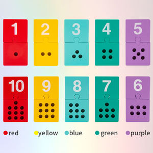 Montessori số đếm PEG Board toán học bằng gỗ manipulatives đếm Đồ chơi giáo dục đồ chơi cho trẻ em - Product Image 2