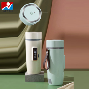 Tasse à eau de voiture électrique en plastique durable avec fonction de chauffage de voiture isolée à affichage numérique <span class=keywords><strong>pour</strong></span> les fournitures de pépinière - Product Image 2