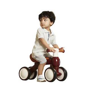Kunden spezifisches 4-Rad-Laufrad ohne Pedal Baby-Aufsitz autos Kleinkind rad für 1-3 Jahre
