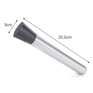 Stainless Steel Crushed Ice Hammer Multifunctional Popsicle Sticks Cocktail Swizzle Stick Fruit Lemon Muddle Pestle <b>Bar</b> <b>Tools</b> - Product Image 4