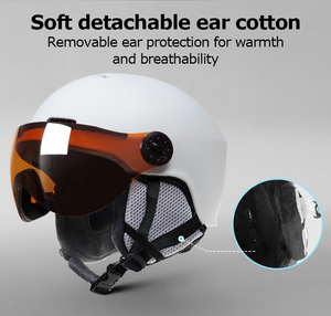 Outdoor Kinder & Erwachsene Snow Skateboard Visier Hood <span class=keywords><strong>Goggle</strong></span>-Begleiteter Ice <span class=keywords><strong>Ski</strong></span> Helm - Product Image 2