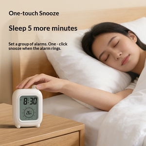 Reloj <span class=keywords><strong>Despertador</strong></span> Digital Inteligente Yanmi con Sensor de Temperatura, Control Remoto por Aplicación Móvil <span class=keywords><strong>Xiaomi</strong></span> - Product Image 3