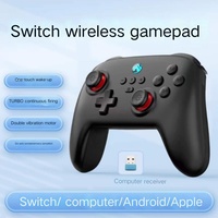 Control Inalámbrico para Pro Controller, BT/2.4g, con Volante, Botón Turbo y Giroscopio de Seis Ejes