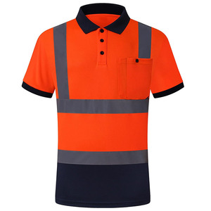 2025 personnalisable sécurité personnalisé haute visibilité T-shirt réfléchissant personnalisé sécurité réfléchissant demi manches vêtements de plein air T-shirt - Product Image 1