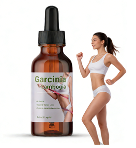 Extrait de Garcinia Cambogia en gouttes liquides aromatisées aux fruits, fabriqué en Chine, pour régime cétogène, gouttes pures végétaliennes pour la perte de poids chez les adultes - Product Image 1