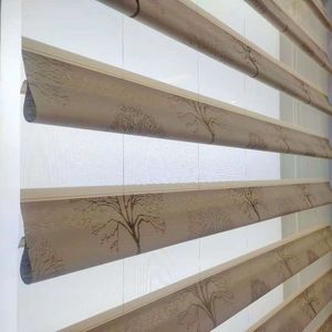 Cửa sổ Rèm mù Màn hình năng lượng mặt trời màn màn trập Con lăn rèm tự động Shangrila rèm - Product Image 4