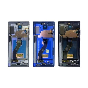 ราคาโรงงาน จอ OLED ขนาด 6.8 นิ้ว สำหรับโทรศัพท์มือถือ <span class=keywords><strong>Samsung</strong></span> Note10+ N975F N975F/DS จอแสดงผลพร้อมทัชสกรีนและกรอบ - Product Image 4