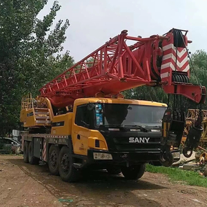 Grue mobile hydraulique Sany d'occasion de 75 tonnes, composants complets prêts pour les projets de levage lourd - Product Image 1