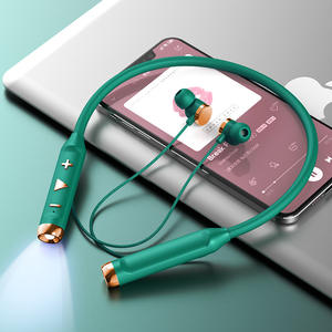 Lampe de poche sans fil Blue Tooth Subwoofer <span class=keywords><strong>casque</strong></span> de jeu de sport charge rapide mollet <span class=keywords><strong>casque</strong></span> suspendu au cou réglable - Product Image 2