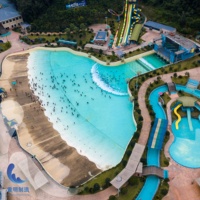 Installations de jeux d'eau Offre Spéciale Parc d'attractions Tsunami Wave Pool Water Park Wave Pool Machine