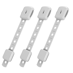Serrature di sicurezza per porte dell'armadio per cassetti per bambini cinturino adesivo per bambini protezione di sicurezza a prova di bambino serratura regolabile - Product Image 1