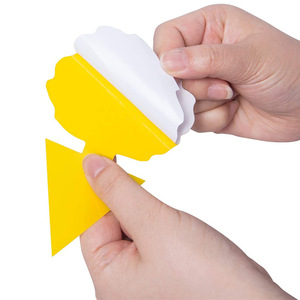 Trampas para moscas, tablas adhesivas rectangulares amarillas para moscas de la fruta, control de plagas, material plástico, trampa para insectos de doble cara - Product Image 2