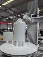 Fresadora CNC Vertical de 5 Ejes Rongchi de 1500x2500 mm para Esculturas de Espuma 3D y Fabricación de Moldes para Muebles, Directo de Fábrica