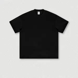 Streetwear Heavyweight T Shirt 300 Gsm Blank Tshirts Unisex Drop Shoulder Oversized T Shirt