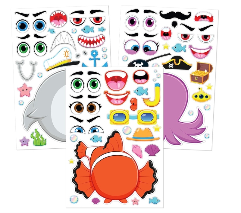 Make a face Cartoon Animal Mix
