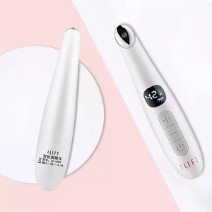 温熱 目の下のクマ取り マッサージャー 充電式 アンチエイジング アイマッサージャー 目元美顔器 スキンケア マッサージワンド - Product Image 1