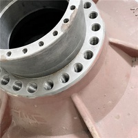 Plaque de connexion 85513019 pour moyeu de roue GR215, pièces de niveleuse à moteur