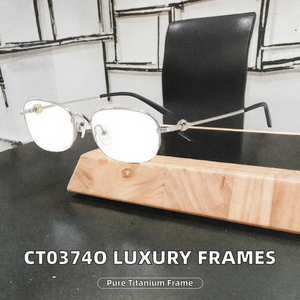 Montature per Occhiali Semi-Rimless Unisex di Lusso con Stampa in Compensato Titmouse Unit 3 Asia Today Sandwich Gannet Rucking SKIDELLAR Sonoma - Product Image 2