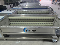 Automatische fruit- en groenteschilmachine voor wortelen en gember
