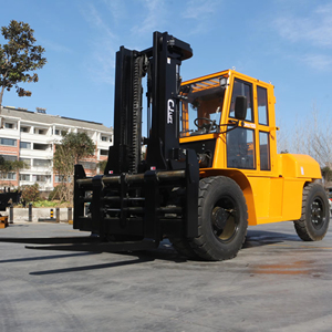 CJLIFT harga pabrik gudang keseimbangan berat 10 Ton 12 16 20T 4.5 m <span class=keywords><strong>Forklift</strong></span> daya Diesel dengan garpu untuk penjualan - Product Image 1