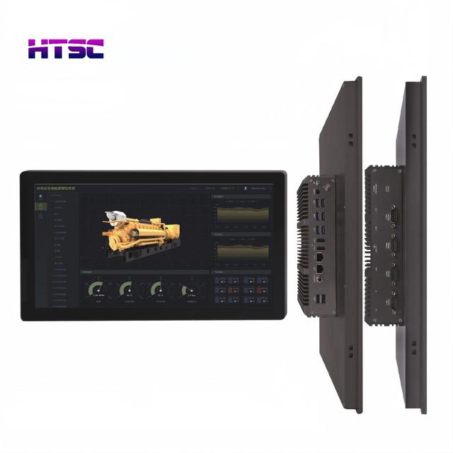 HTSC New Stock Industrial All-In-One 12 15 21.5 Inch Panel PC Computer Accessories for Business