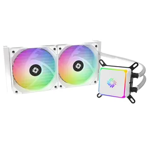 ASRGB RGB 120mm 240mm 360mm aio pc cpu ventilateurs d'ordinateur et ventilateurs de refroidissement refroidissement cpu refroidisseur d'eau pc