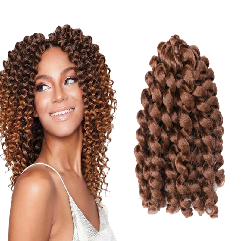 10 Ombre Jumpy Wand Curl Crochet Braids 20 Roots Jamaican Bounce As