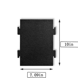Filtro para Horno de Microondas Xinrui de 7.09in x 10in, Carbón Activado, Algodón, Reducción de Polvo y Olores, Ecológico - Product Image 1