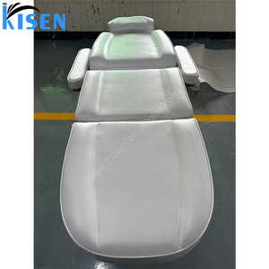 Lit de massage électrique moderne Kisen, nouveau modèle pliable et réglable, pour spa, salon de beauté, et studio de cils - Product Image 6