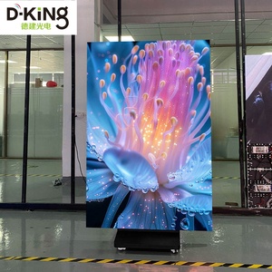 Écran LED pliable double face P2.5 GOB, affichage numérique LED pliable pour intérieur, idéal pour la promotion en magasin ou en centre commercial - Product Image 1