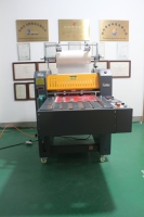 Machine à plastifier hydraulique, semi-automatique, HP-720Z mm, 28 pouces, A1, impression numérique, machine à plastifier avec sur-recouvrement, 720
