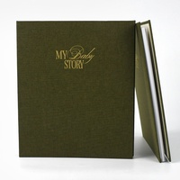 Carnet de notes A5 promotionnel en lin, couverture rigide, spirale cachée, personnalisable, pour la vente en gros